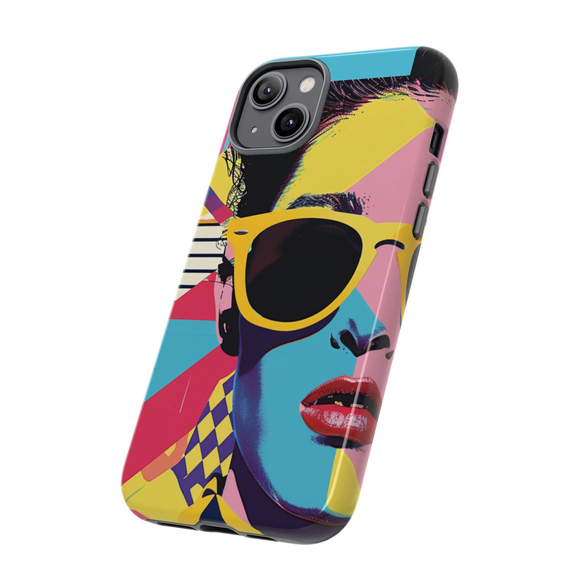 Retro 80s Seamless Phone Case – Vintage Style Meets Modern Protection 7