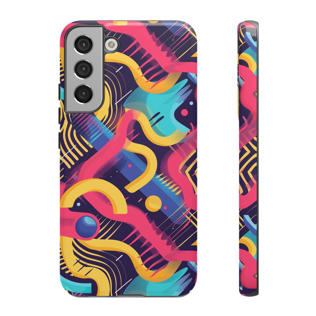 Retro 80s Seamless Phone Case – Vintage Style Meets Modern Protection 2