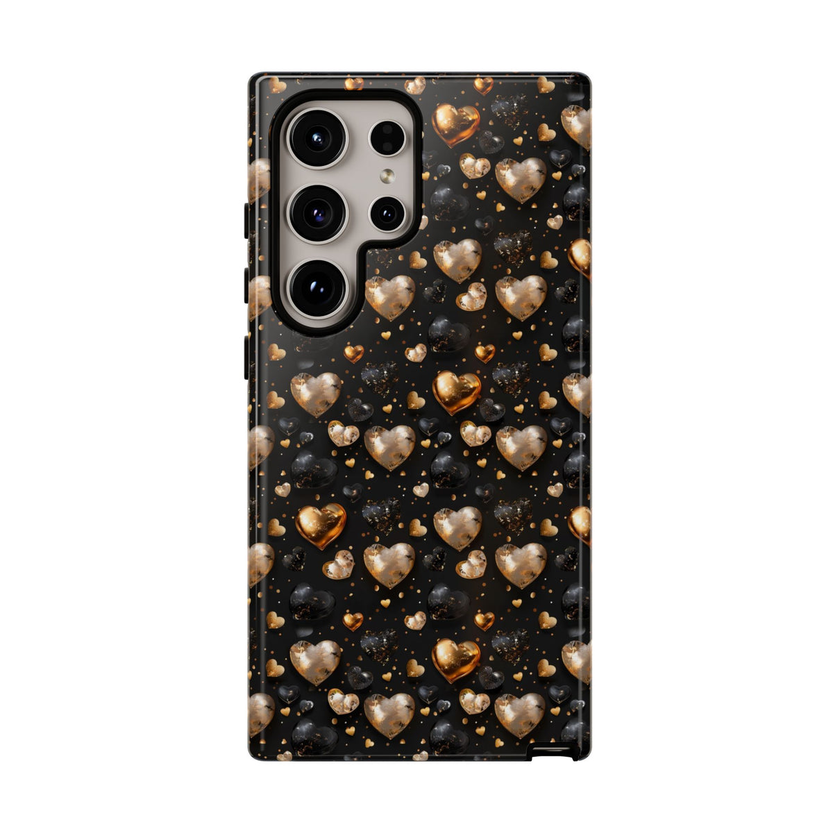 Heart Pattern Phone Case – Stylish & Loving Design for Your Device 233