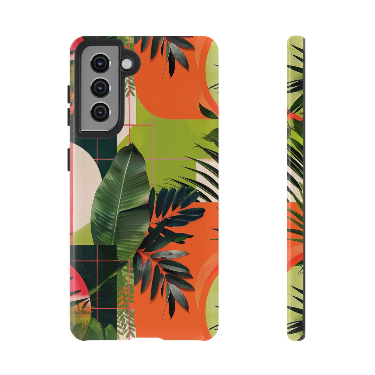 Jungle Collage Phone Case – Vibrant & Durable Nature-Inspired Protection