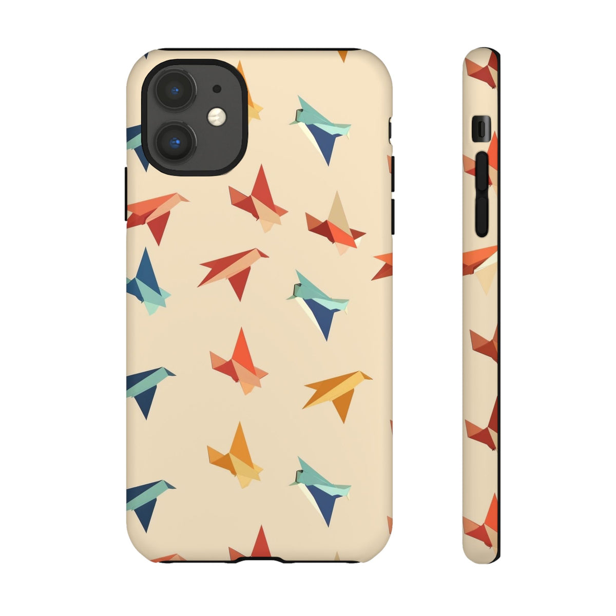 Birds Seamless Pattern Phone Case – Elegant and Timeless Avian Design 4