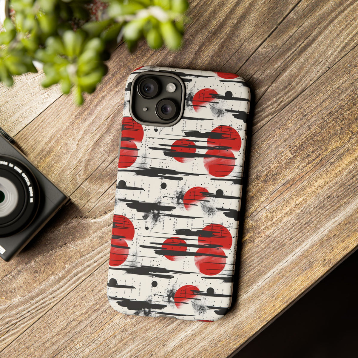 Japanese Pattern Phone Case – Elegant & Timeless Design for Your Phone 053