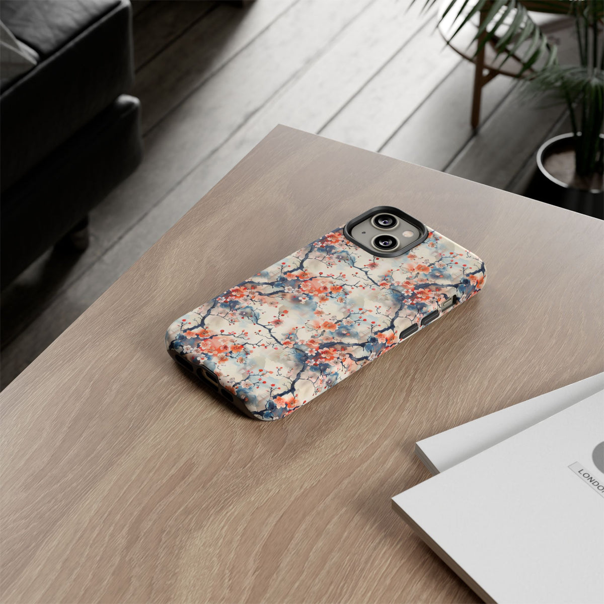 Japanese Pattern Phone Case – Elegant & Timeless Design for Your Phone 039