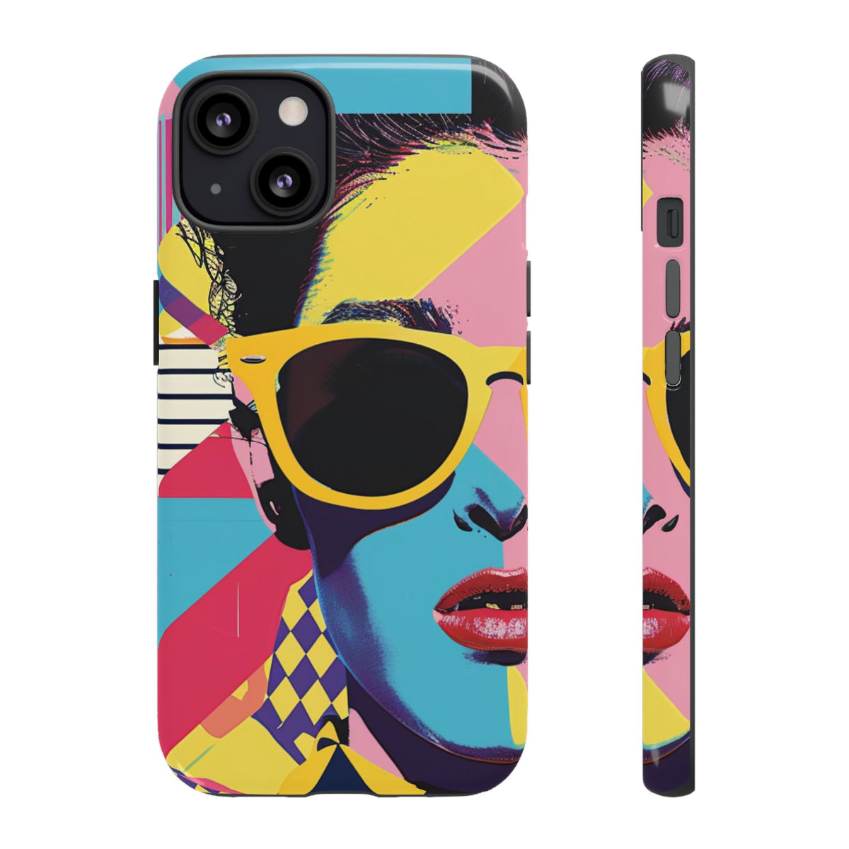 Retro 80s Seamless Phone Case – Vintage Style Meets Modern Protection 7