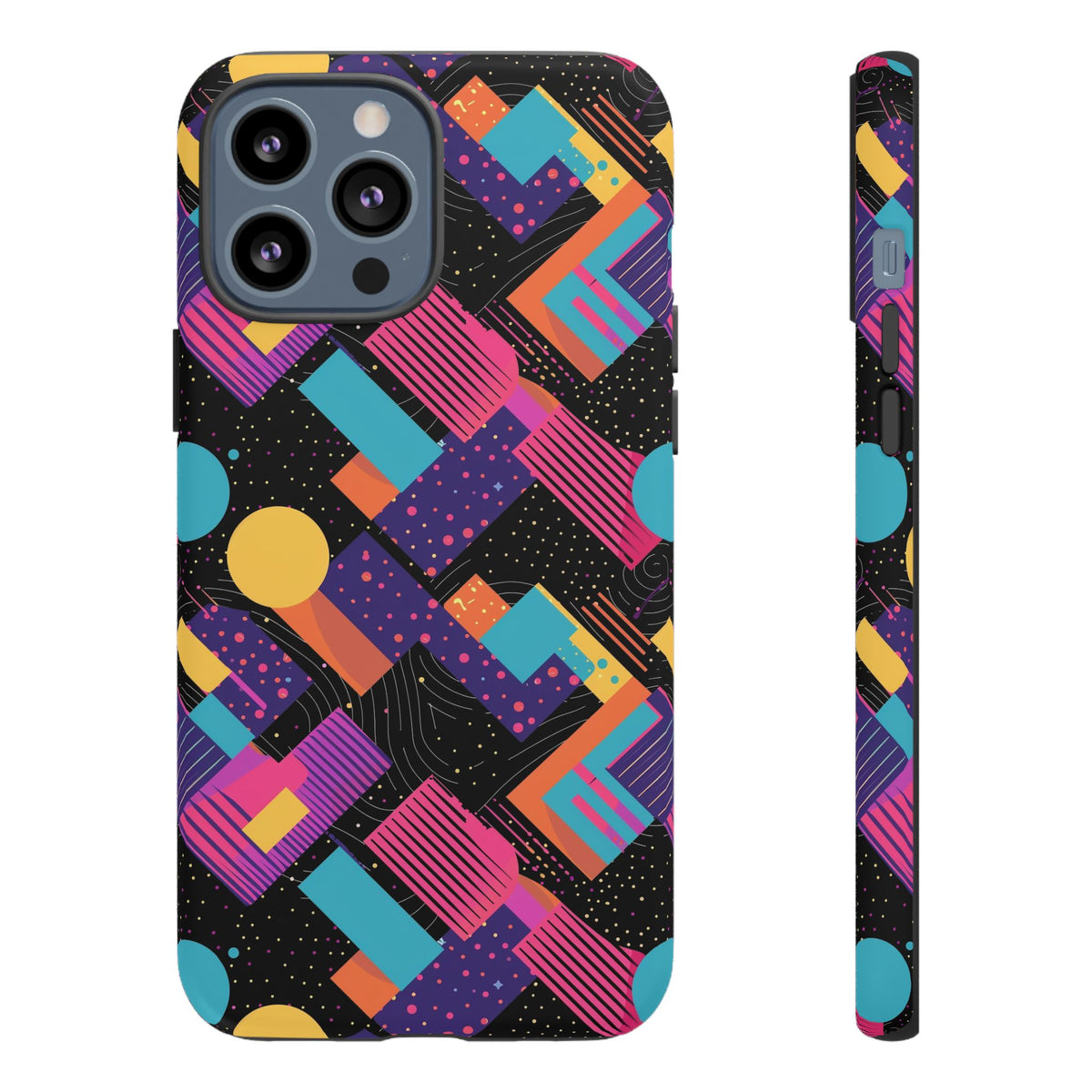 Retro 80s Seamless Phone Case – Vintage Style Meets Modern Protection 088