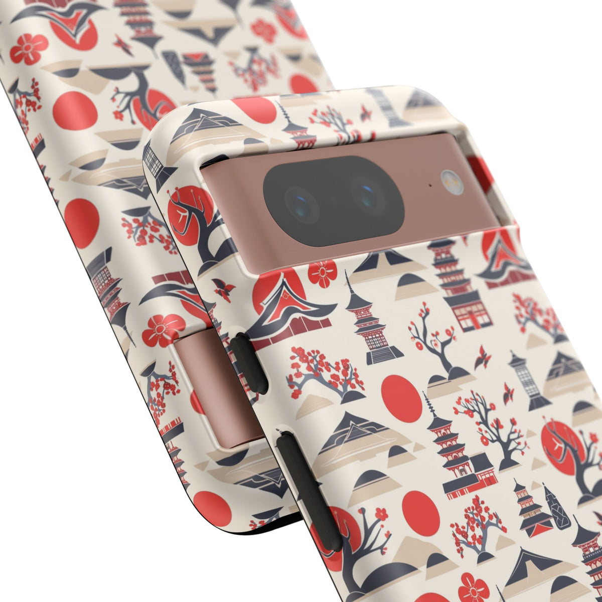 Japanese Pattern Phone Case – Elegant & Timeless Design for Your Phone 013