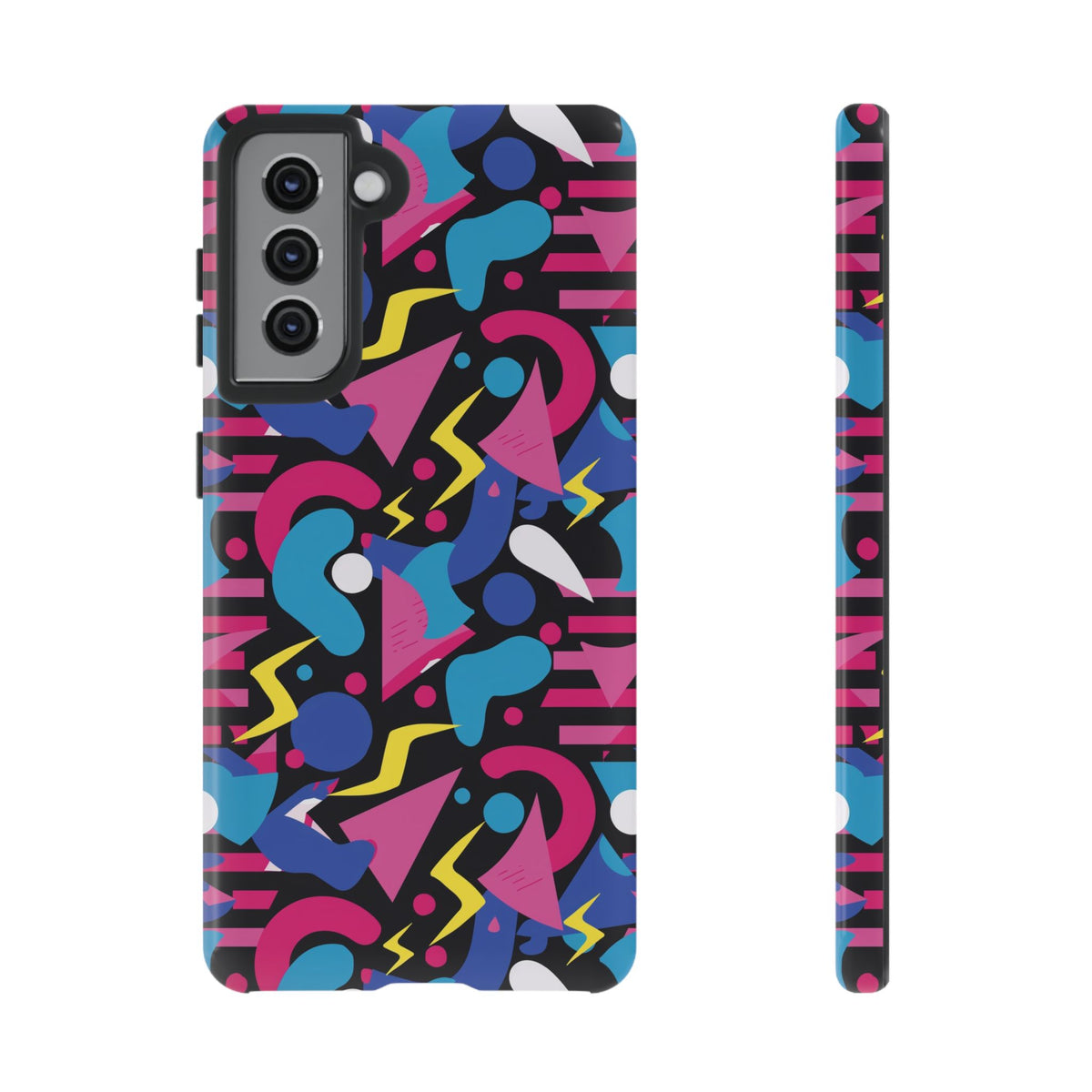 Retro 80s Seamless Phone Case – Vintage Style Meets Modern Protection 096