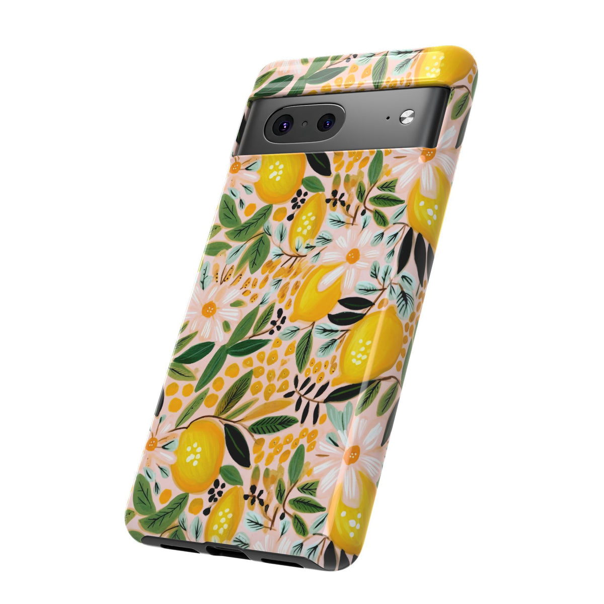 Cute Summer Lemons Phone Case – Refreshing Citrus Design for Your Phone 2