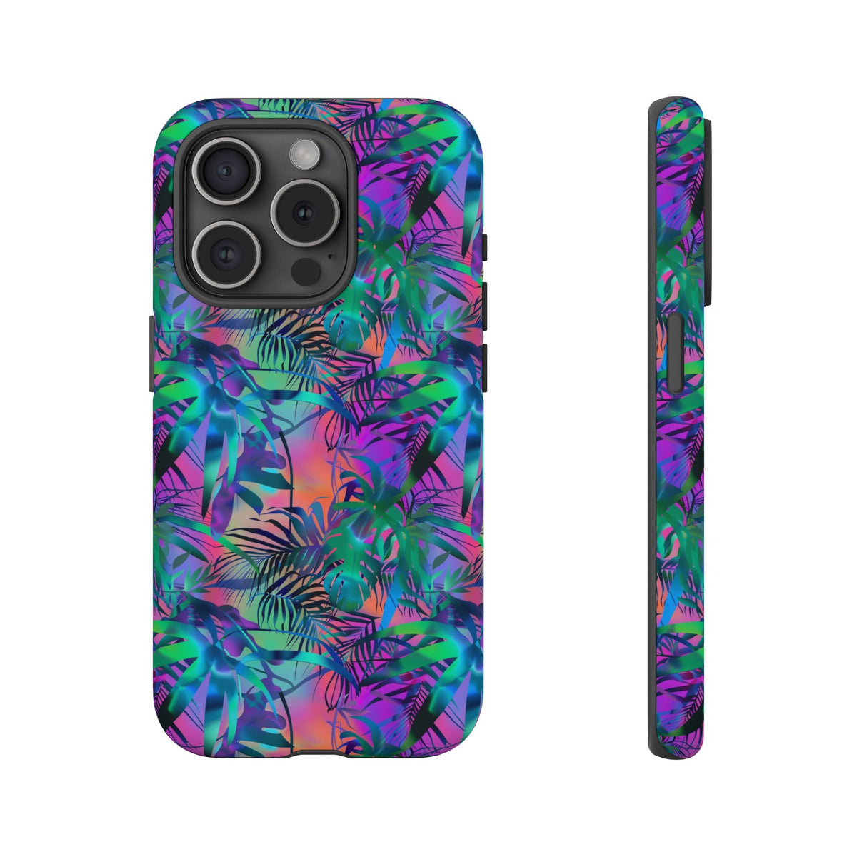 Jungle Pattern Phone Case – Exotic & Lush Design for Your Phone 325