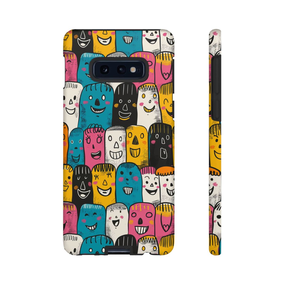 Happy Faces Phone Case – Joyful and Cheerful Design for a Bright Look 5