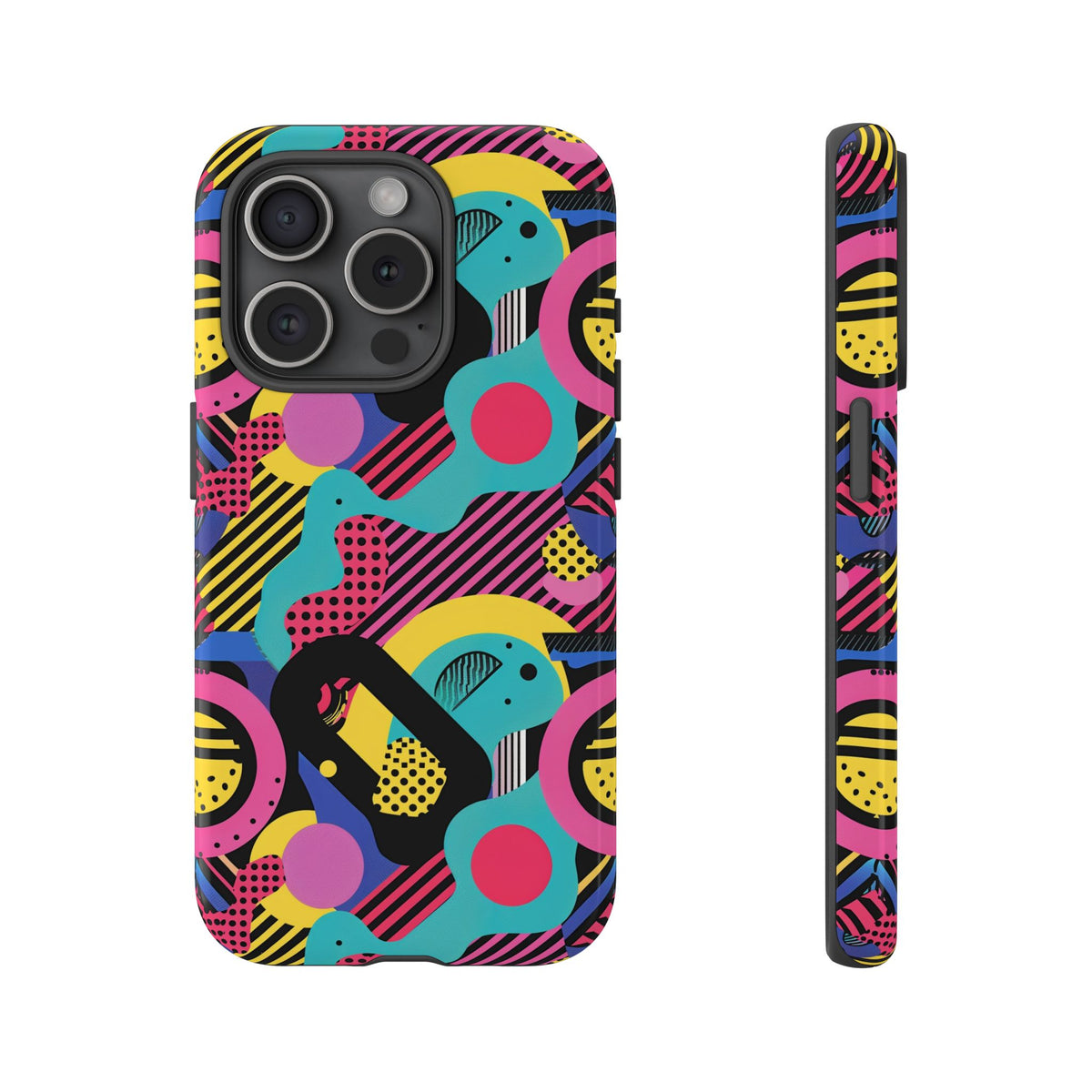 Retro 80s Seamless Phone Case – Vintage Style Meets Modern Protection 152