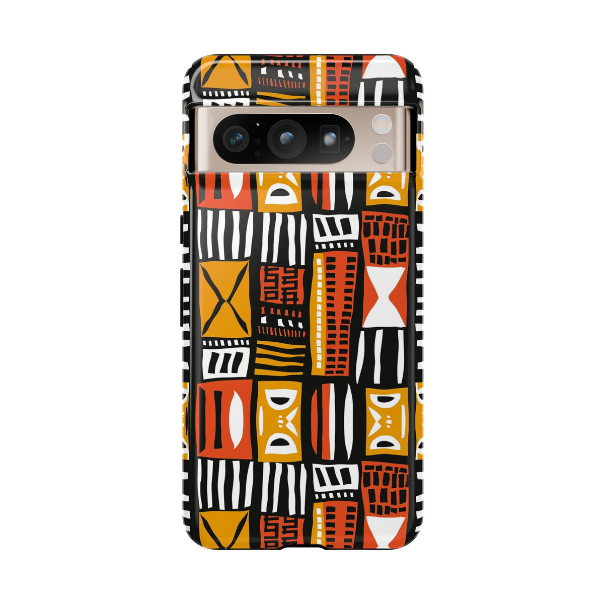 Stylish African Pattern Phone Case – Unique and Vibrant Protection 136