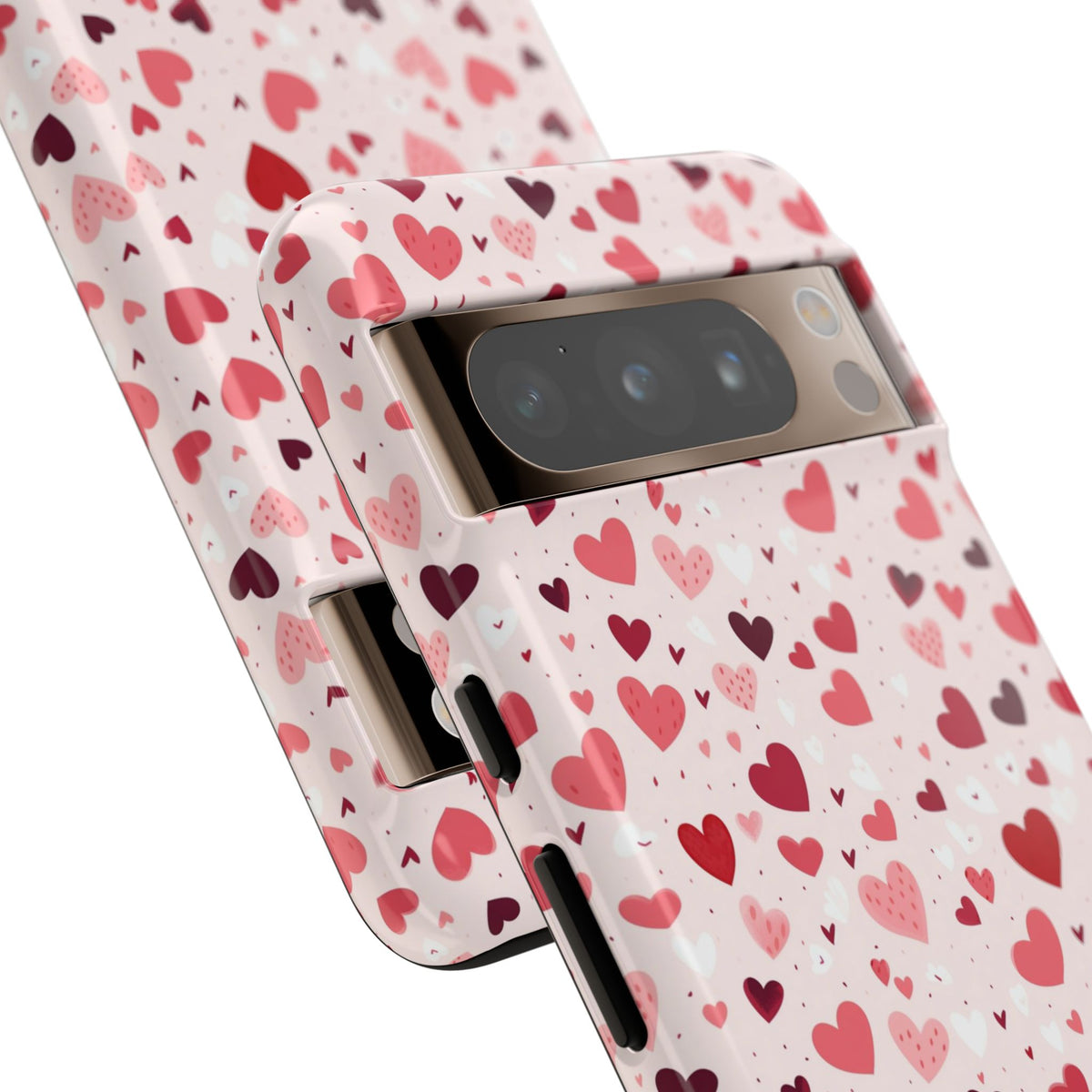 Heart Pattern Phone Case – Stylish & Loving Design for Your Device 817