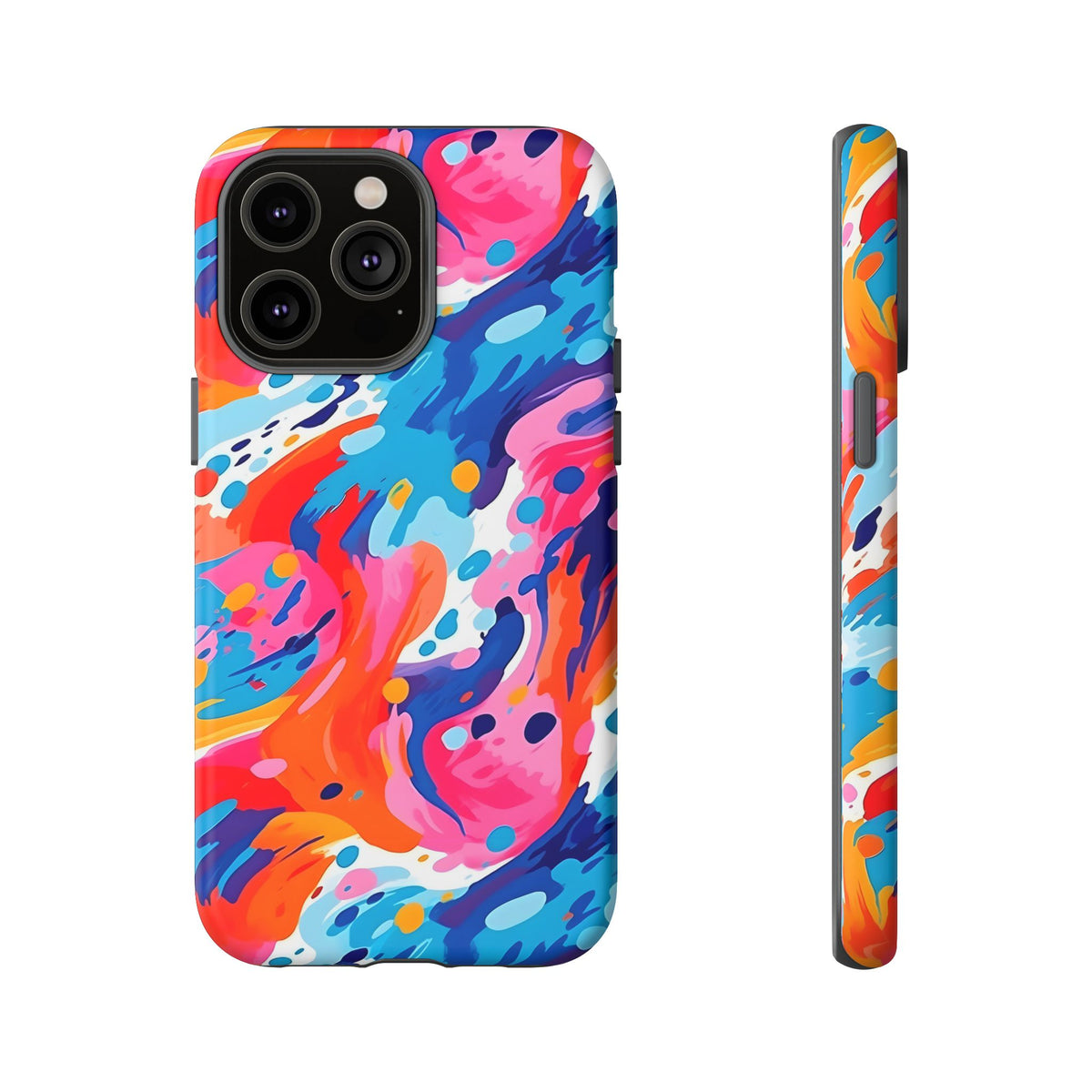 Abstract Painting Design Phone Case – Modern Art-Inspired Phone Cover 4