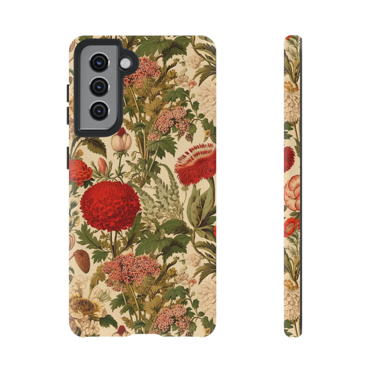 Antique Garden Botanical Phone Case - Vintage Botanical Phone Cover 2