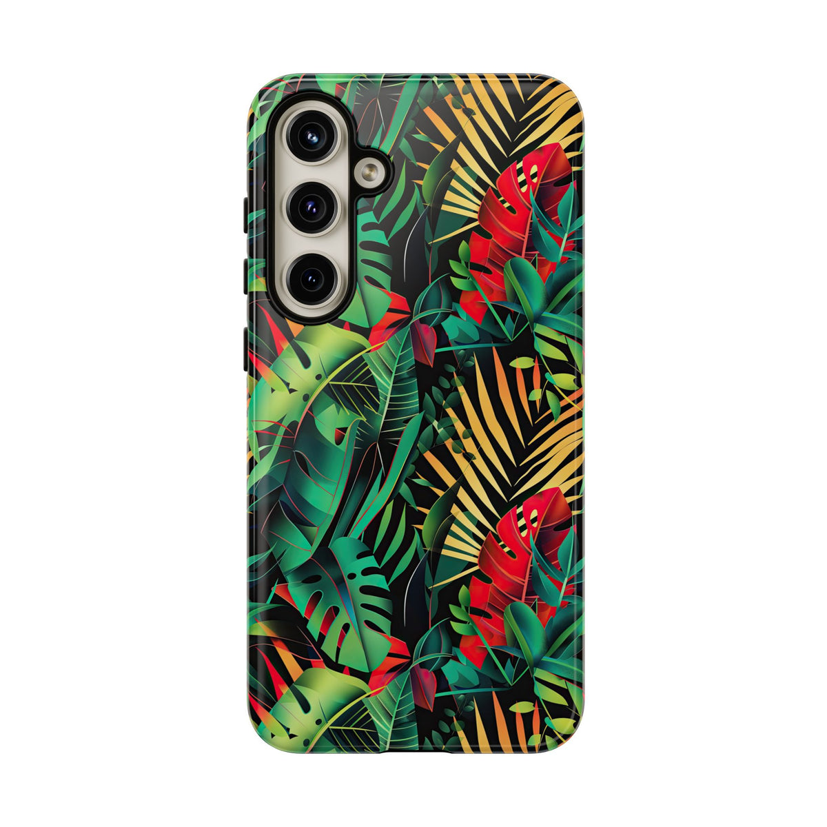 Jungle Collage Phone Case – Vibrant & Durable Nature-Inspired Protection