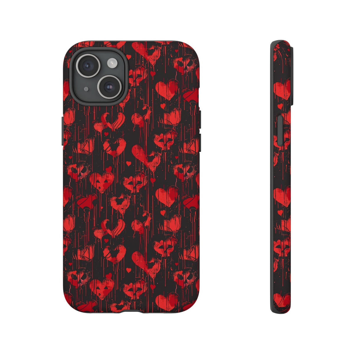 Heart Pattern Phone Case – Stylish & Loving Design for Your Device 825