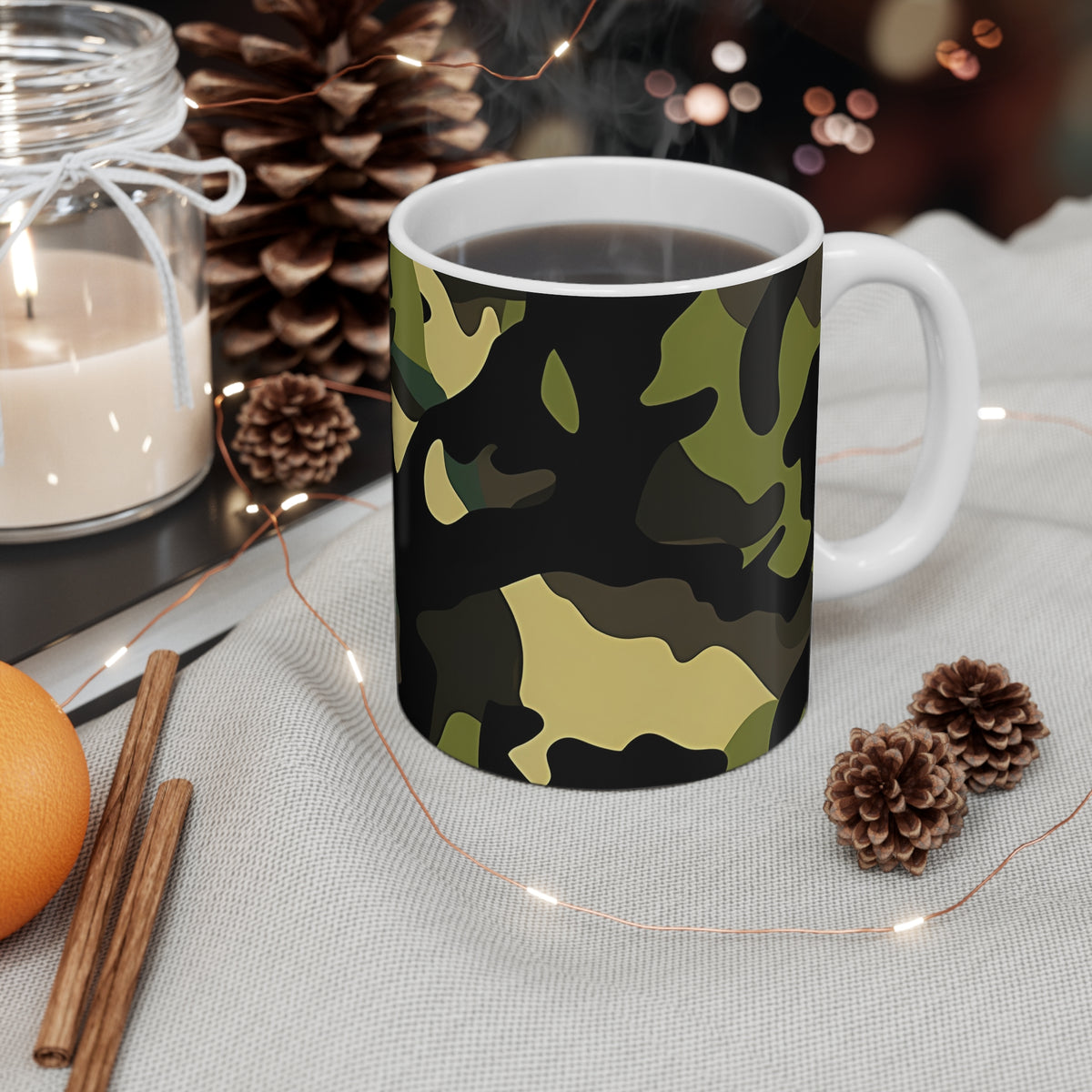 All-Over Camouflage Pattern Coffee Mug 107