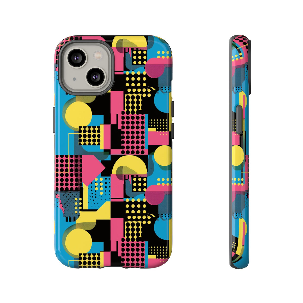 Retro 80s Seamless Phone Case – Vintage Style Meets Modern Protection 168