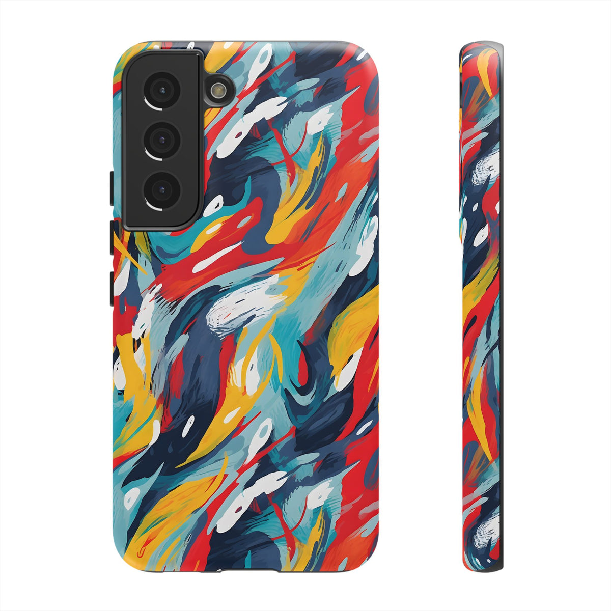 Tough CasesAbstract Painting Design Phone Case – Modern Art-Inspired Phone Cover 8