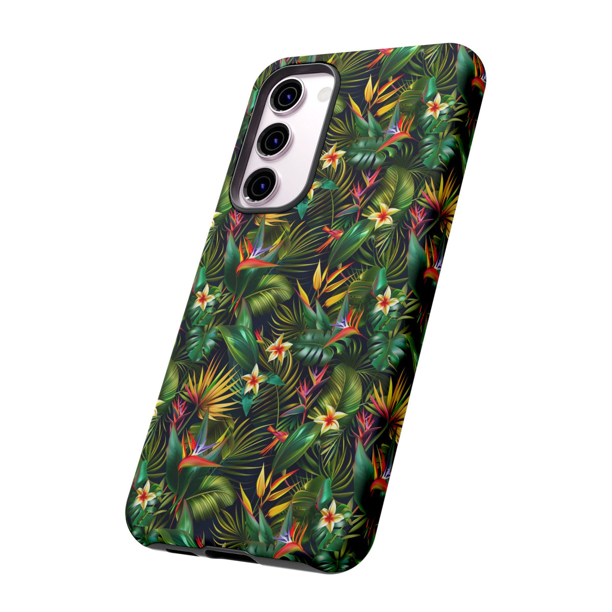 Jungle Pattern Phone Case – Exotic & Lush Design for Your Phone 348