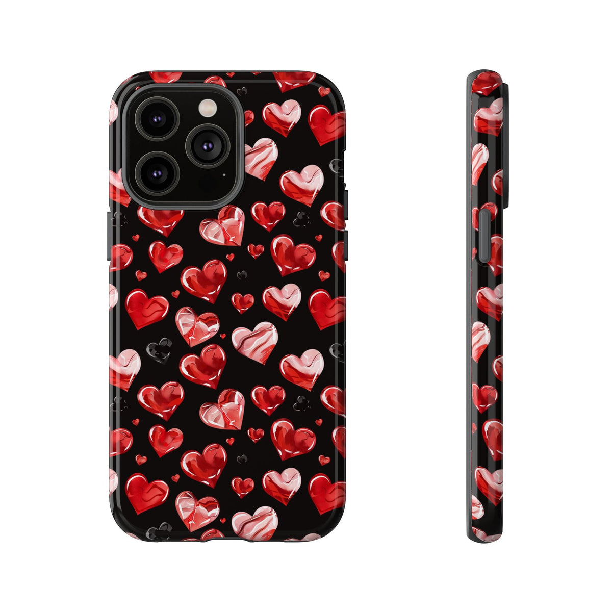 Heart Pattern Phone Case – Stylish & Loving Design for Your Device 365