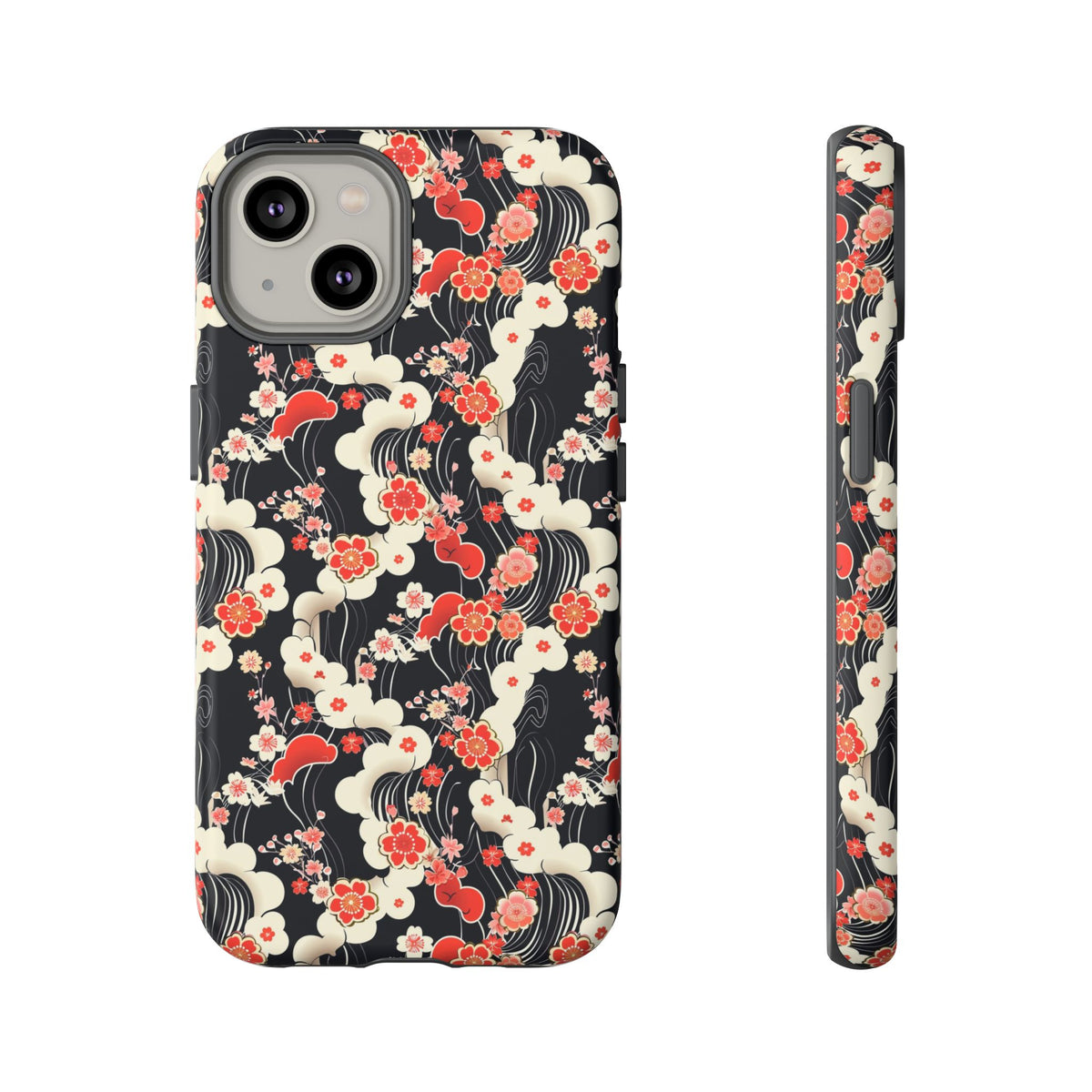 Japanese Pattern Phone Case – Elegant & Timeless Design for Your Phone 478