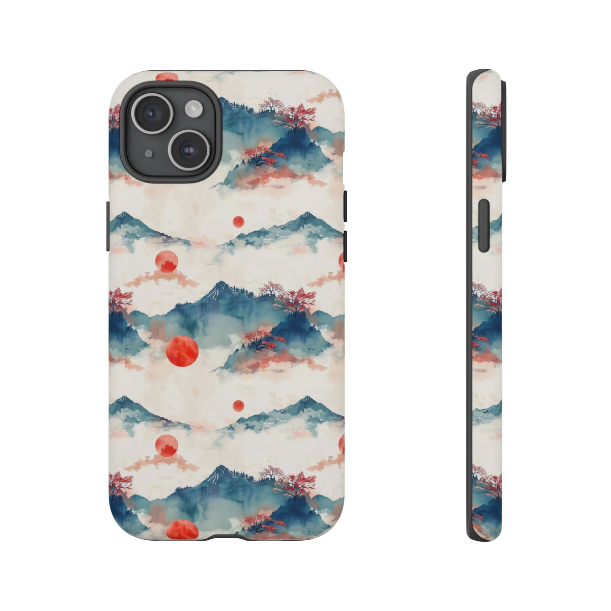 Japanese Pattern Phone Case – Elegant & Timeless Design for Your Phone 477