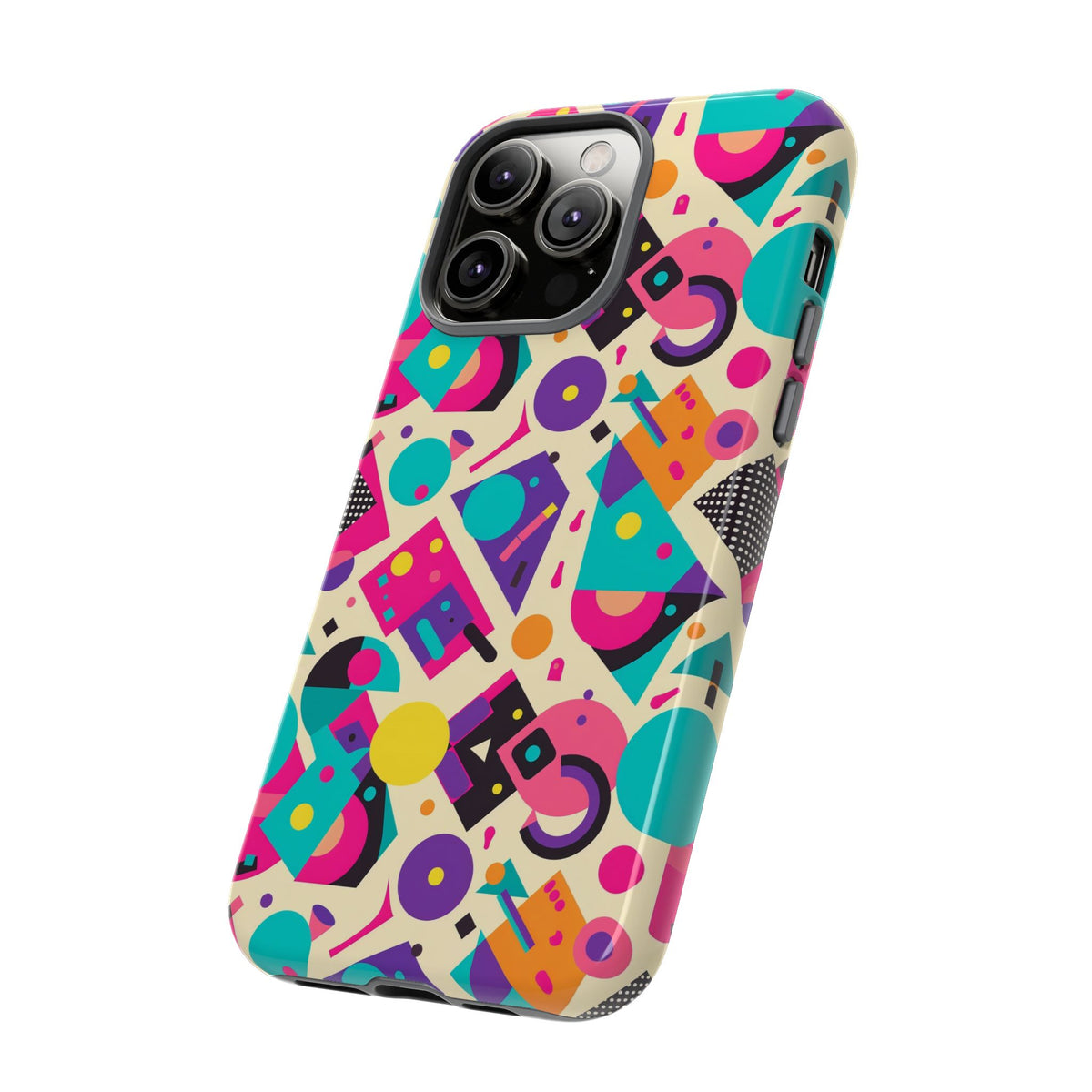 Retro 80s Seamless Phone Case – Vintage Style Meets Modern Protection 199