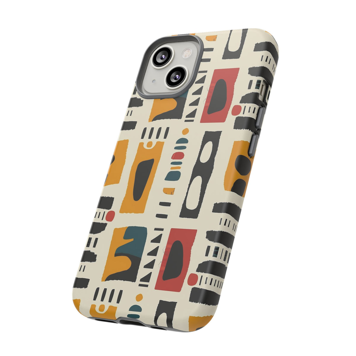 Stylish African Pattern Phone Case – Unique and Vibrant Protection 260