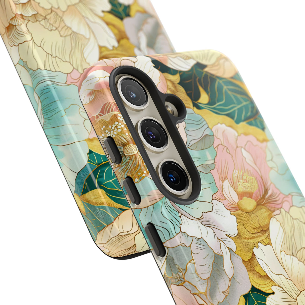 Japanese Blossom Asian Floral Design Phone Case – Elegant Floral Phone Cover