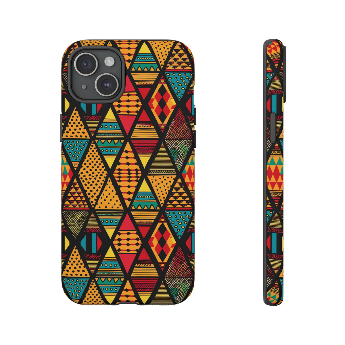 Stylish African Pattern Phone Case – Unique and Vibrant Protection 178