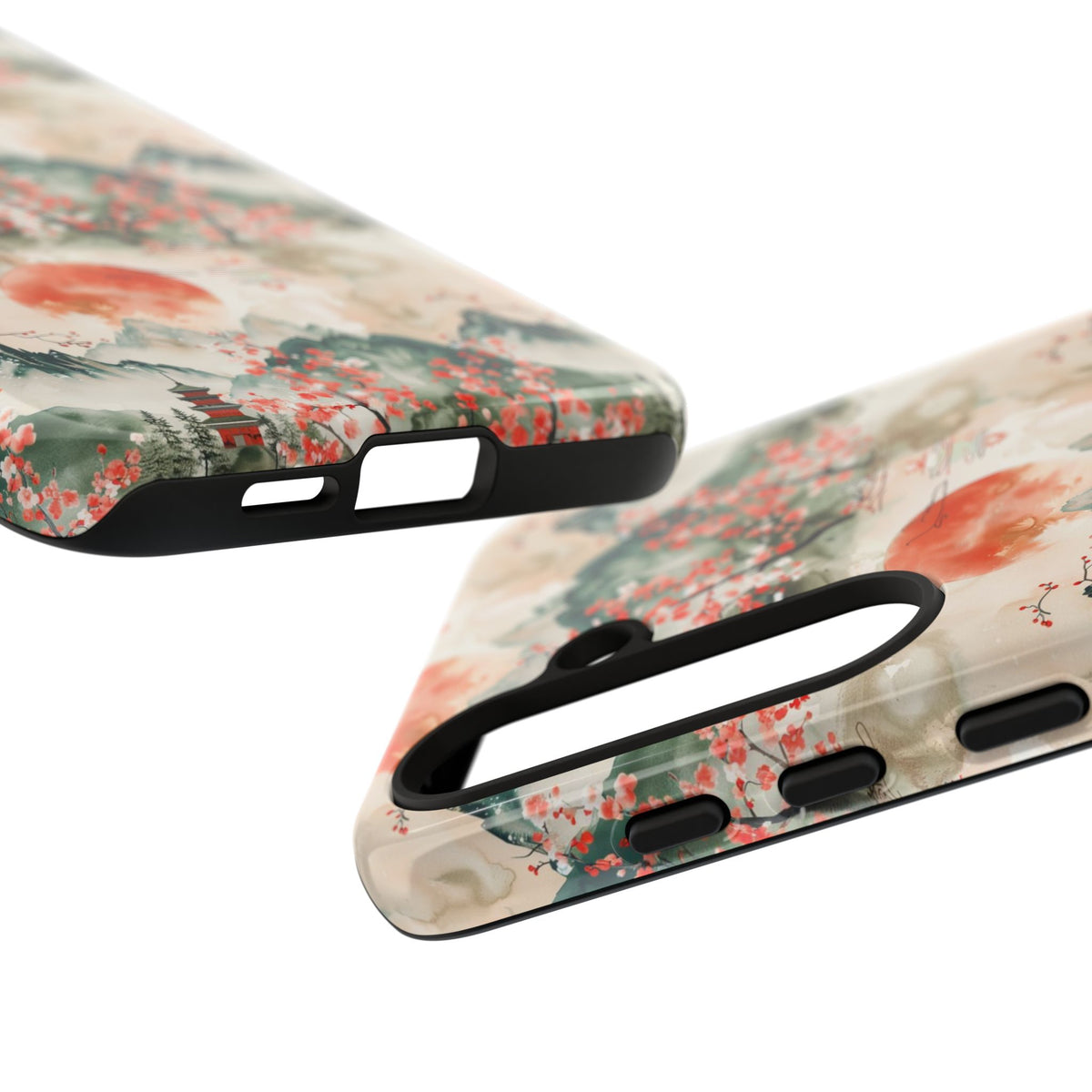 Japanese Pattern Phone Case – Elegant & Timeless Design for Your Phone 057