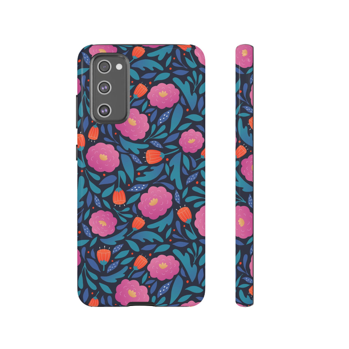 Colorful Little Flower Design Phone Case – Bright and Cheerful Floral Phone Cover 2