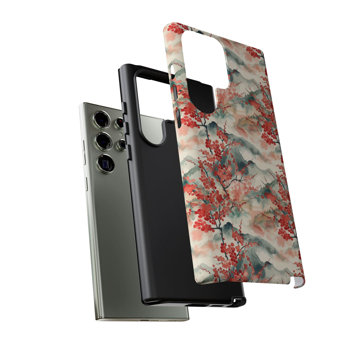 Japanese Pattern Phone Case – Elegant & Timeless Design for Your Phone 462