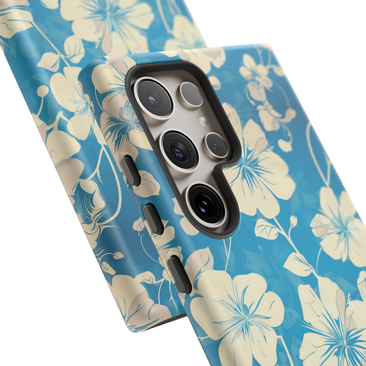 Blue Floral Seamless Pattern Phone Case