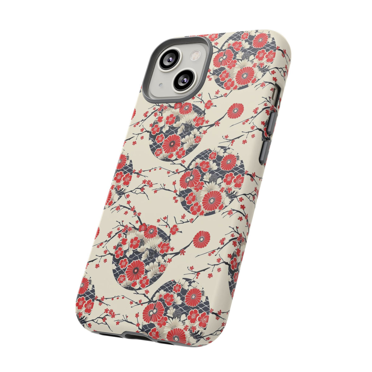 Japanese Pattern Phone Case – Elegant & Timeless Design for Your Phone 138