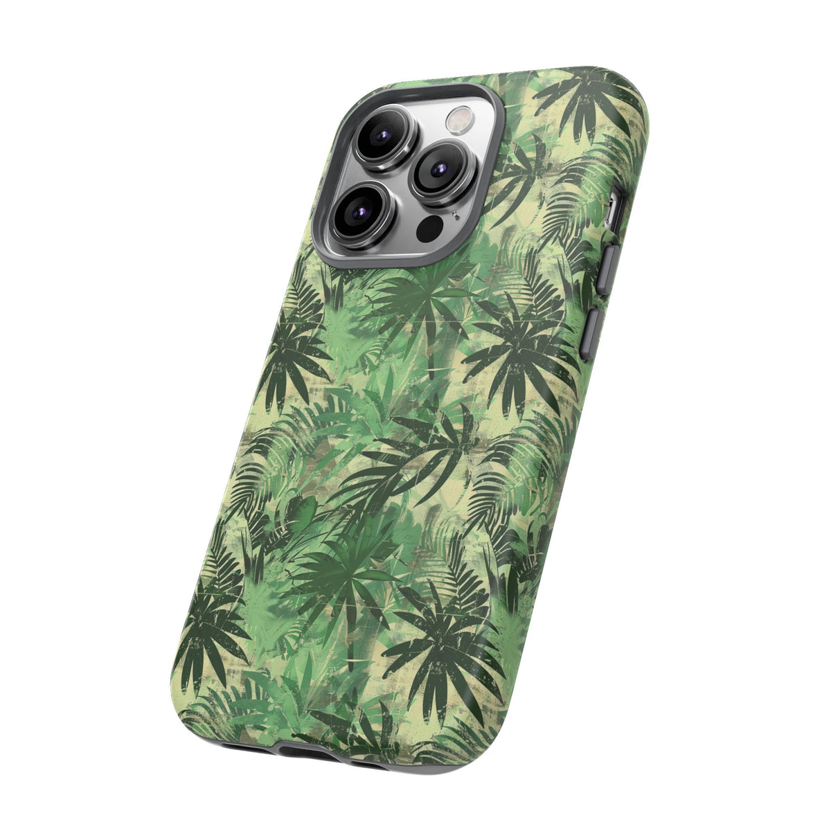 Jungle Pattern Phone Case – Exotic & Lush Design for Your Phone 336