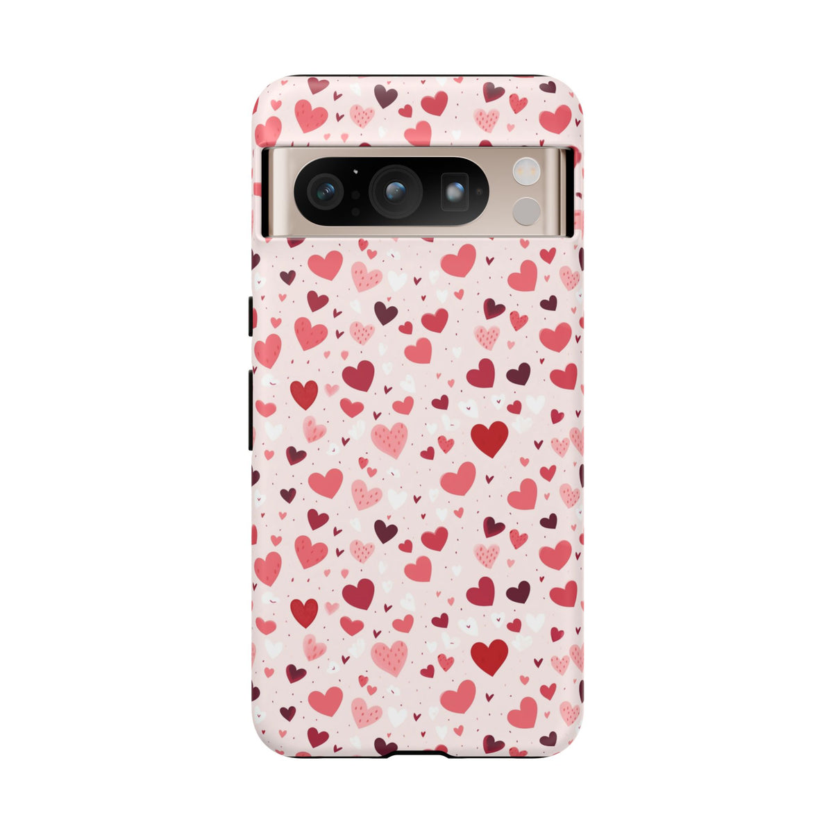 Heart Pattern Phone Case – Stylish & Loving Design for Your Device 817