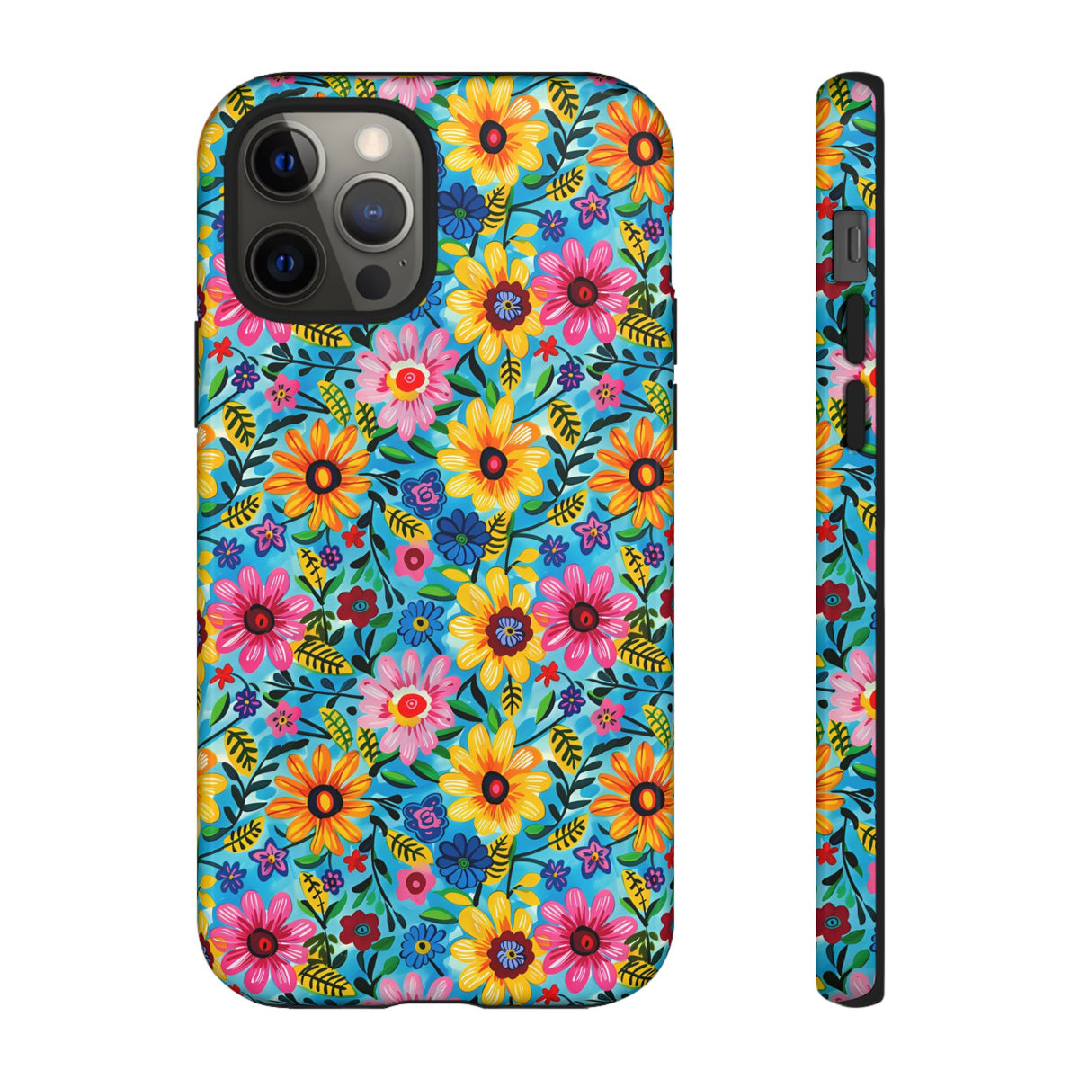 Frida Kahlo's Flower Phone Case – Artistic Elegance for Your Phone 9