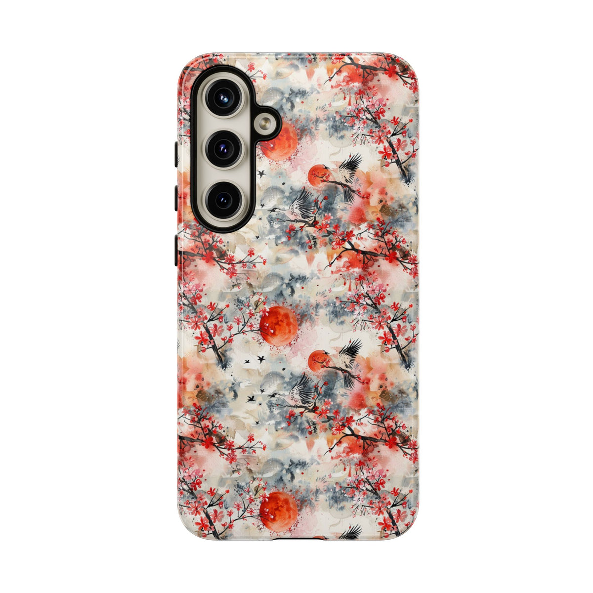 Japanese Pattern Phone Case – Elegant & Timeless Design for Your Phone 110