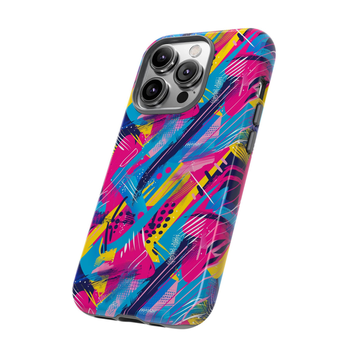 Retro 80s Seamless Phone Case – Vintage Style Meets Modern Protection 103