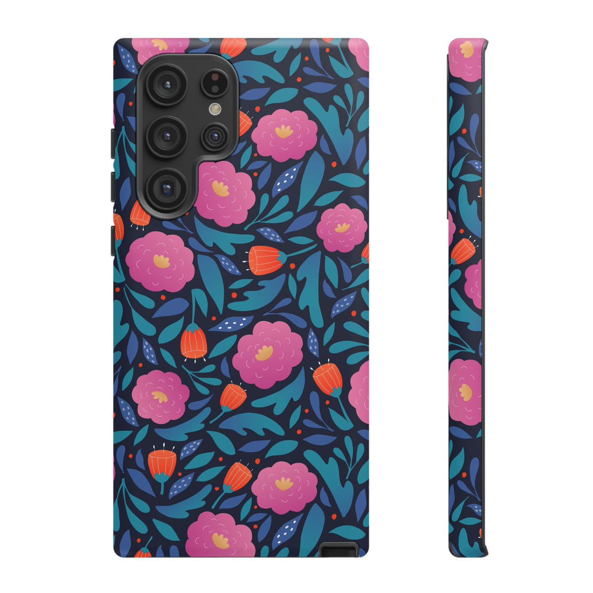 Colorful Little Flower Design Phone Case – Bright and Cheerful Floral Phone Cover 2