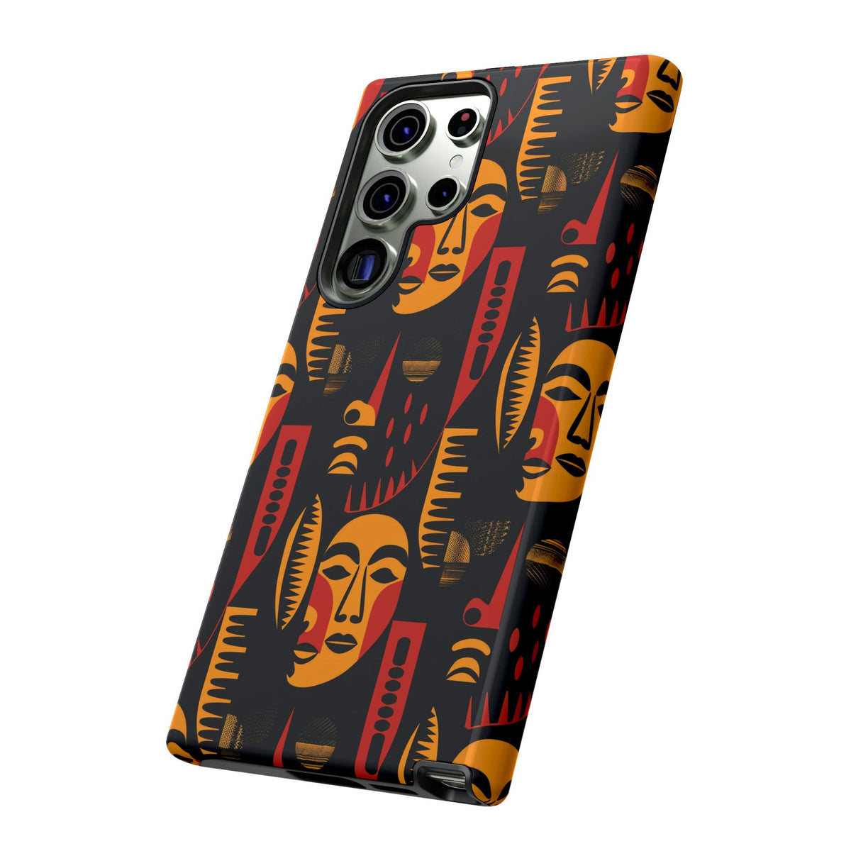 Stylish African Pattern Phone Case – Unique and Vibrant Protection 203