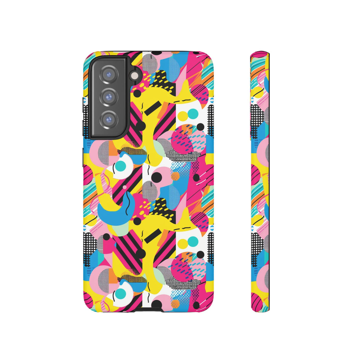 Retro 80s Seamless Phone Case – Vintage Style Meets Modern Protection 091