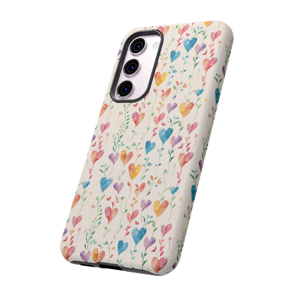 Heart Pattern Phone Case – Stylish & Loving Design for Your Device 226