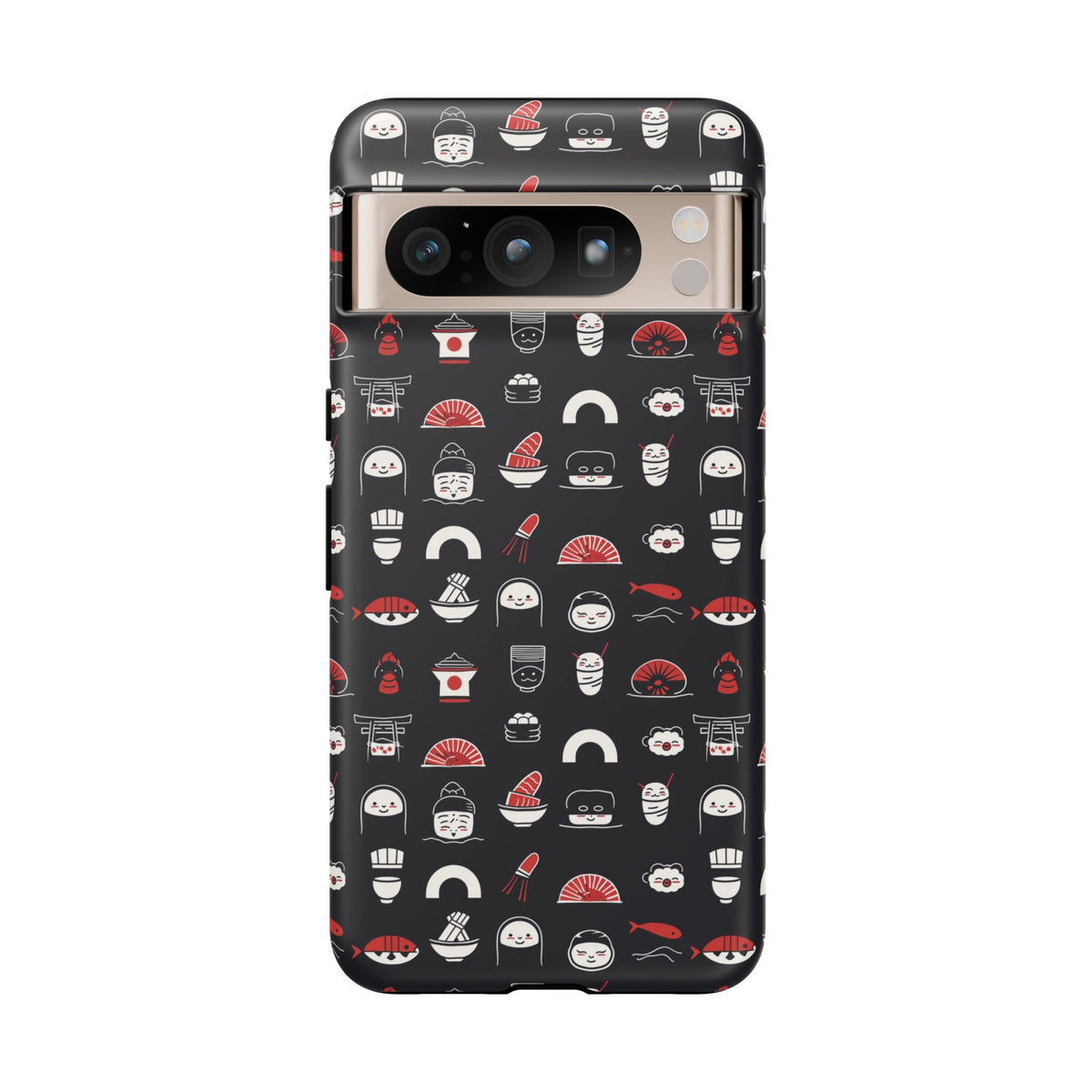 Japanese Pattern Phone Case – Elegant & Timeless Design for Your Phone 456