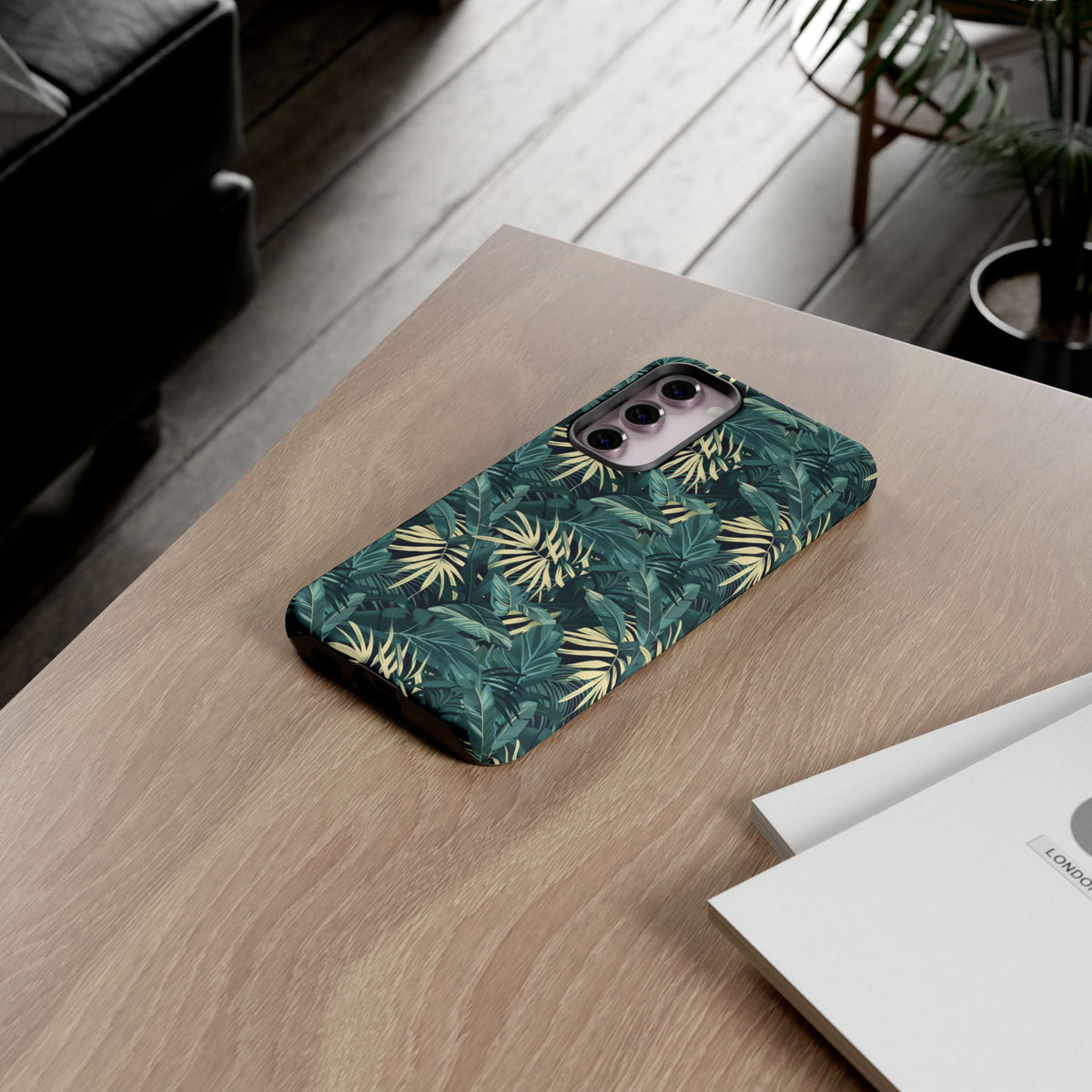 Jungle Pattern Phone Case – Exotic & Lush Design for Your Phone 345