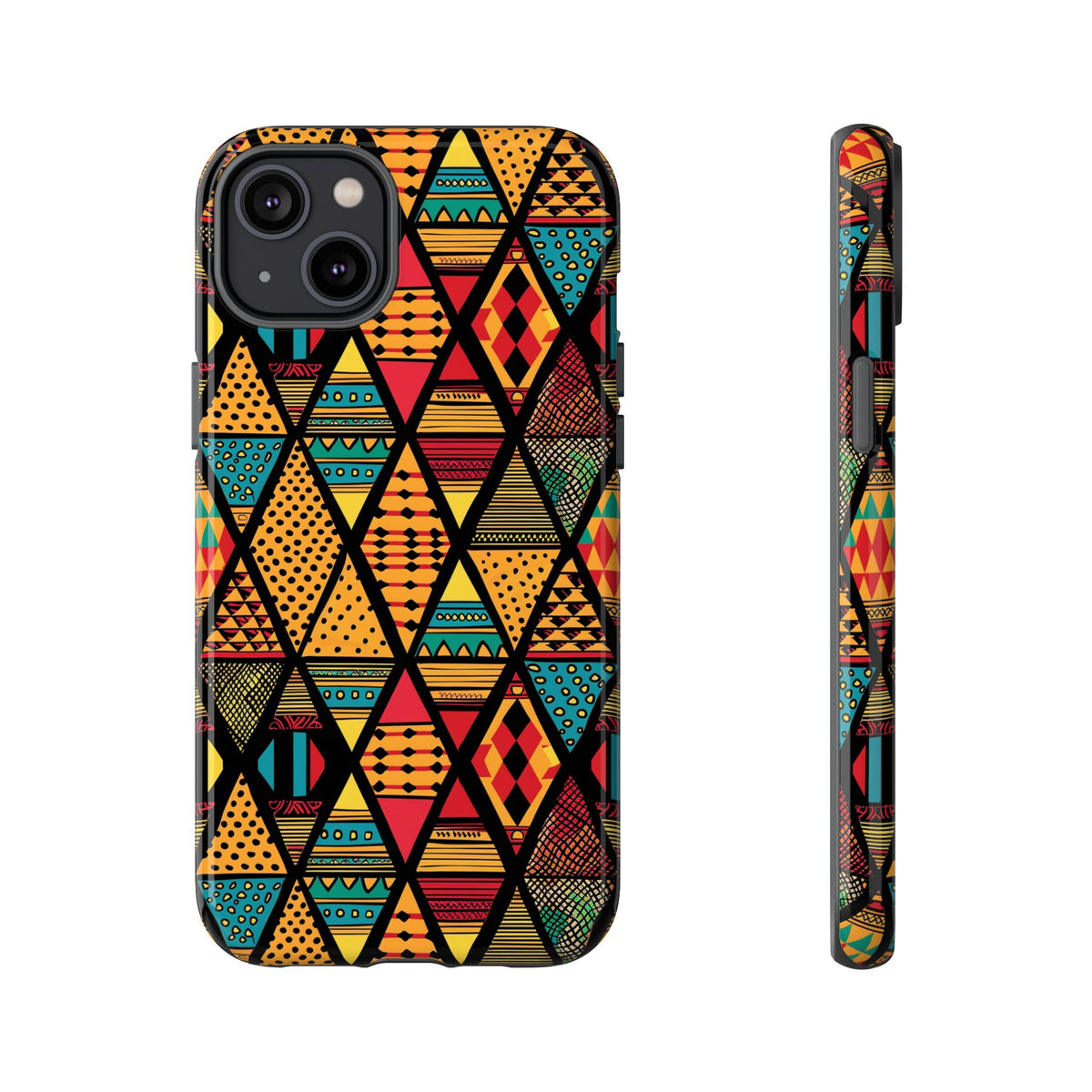 Stylish African Pattern Phone Case – Unique and Vibrant Protection 178