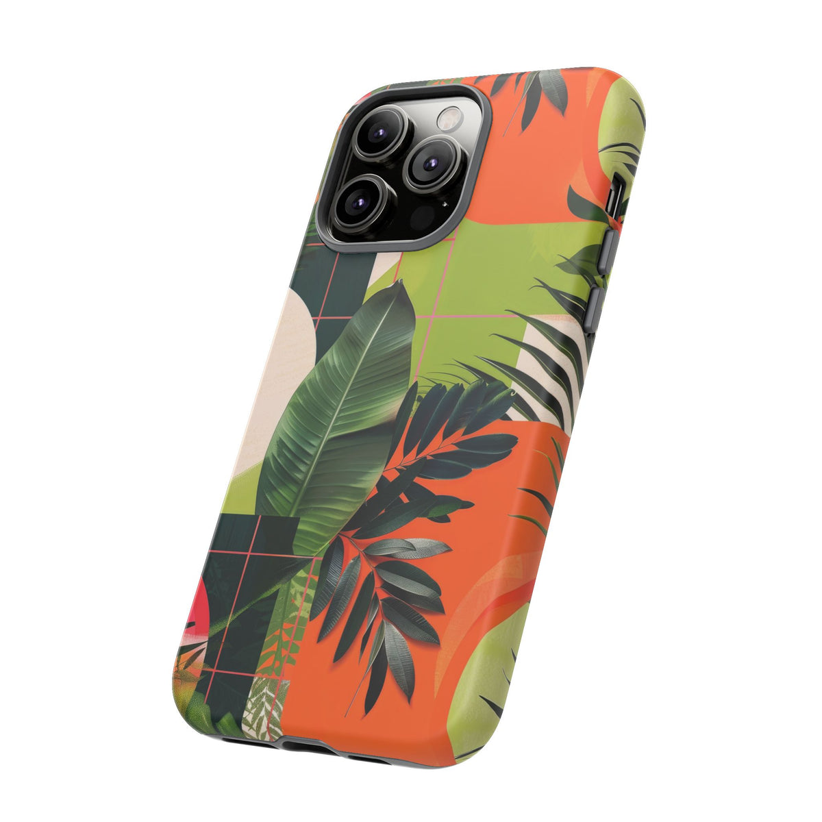 Jungle Collage Phone Case – Vibrant & Durable Nature-Inspired Protection